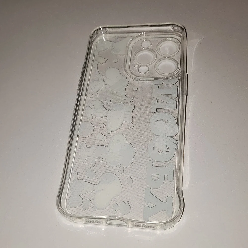 Brand new Apple IPhone 🍎 15 Pro Max Peanuts Snoopy soft Silicone Phone Case
